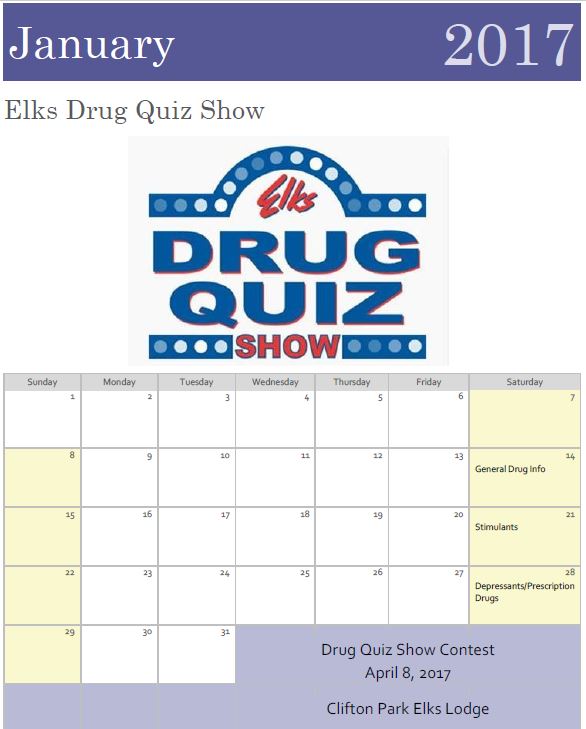 January
                Event Calendar