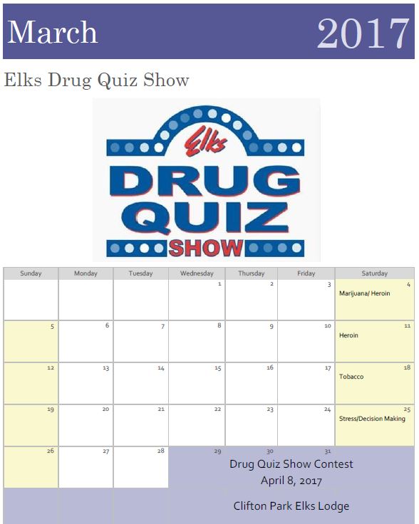 March
                Event Calendar